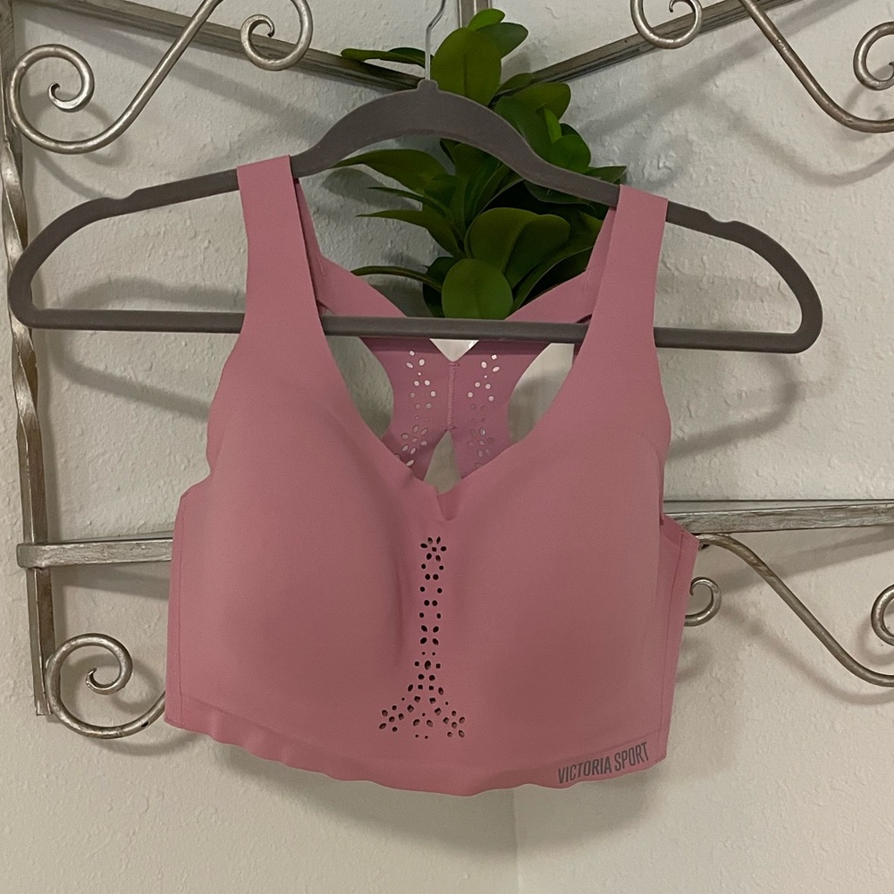 Victoria’s Secret Angel Max Pink Sports Bra